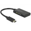 Delock USB 3.1 Gen 1 kortelių skaitytuvas USB Type-C kištukas 4 lizdai - Kortelių skaitytuvas - Viskas viename (MMC, SD, miniSD, RS-MMC, TransFlash, MMCmobile, microSD, MMCmicro, SDHC, miniSDHC, microSDHC, SDXC, microSDXC, SDHC UHS-I, microSDHC UHS-I)