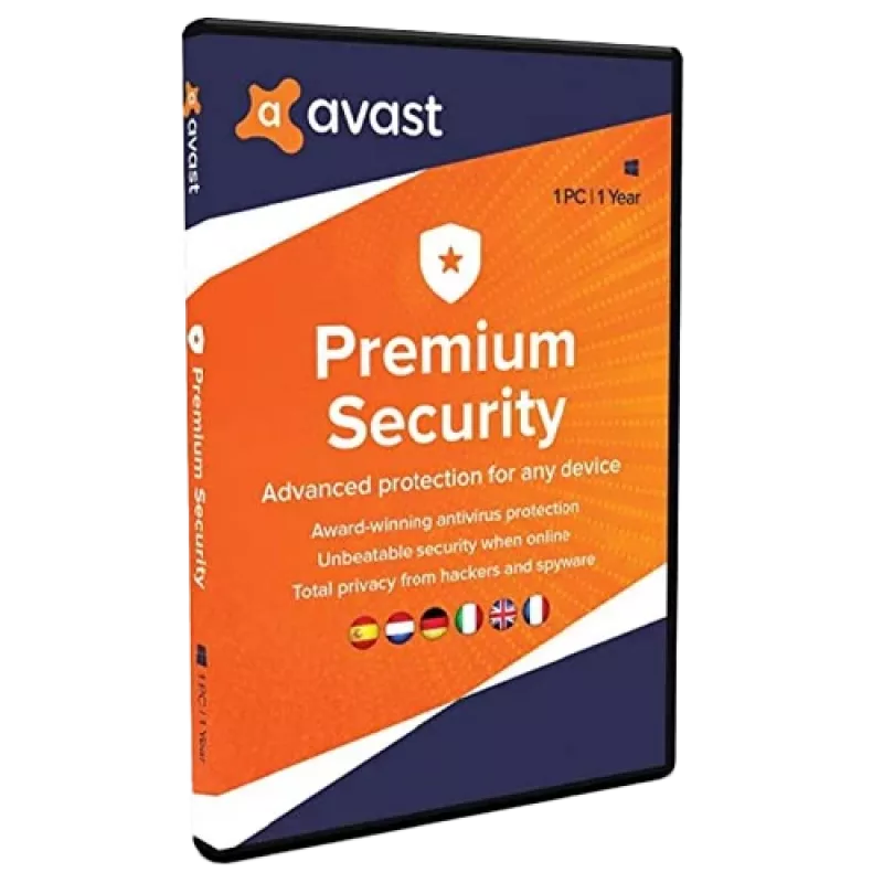 „Avast Premium Security“ | 1 įrenginys | 2 metai | Visame pasaulyje (tik „Windows“)