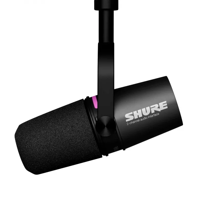 Shure MV7I - išmanusis mikrofonas ir sąsaja