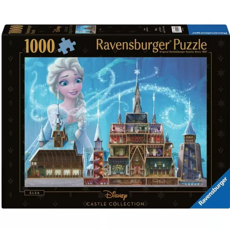 Dėlionė Disney Castle Collection: Elsa (1000 dalių)