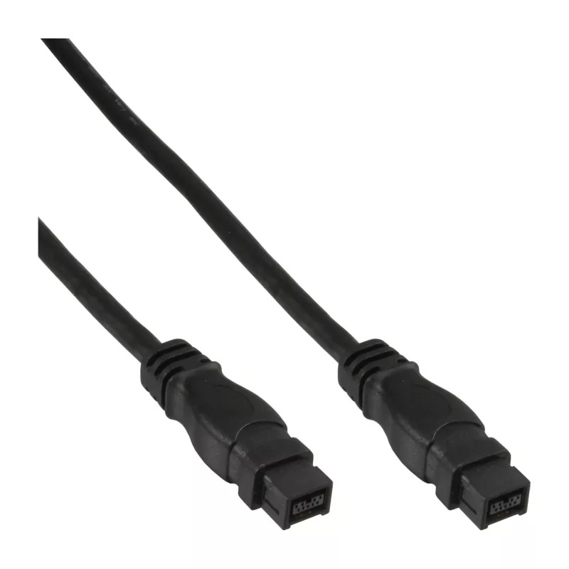 FireWire 800 laidas InLine 39902 1,8 m kištukas/kištukas juodas