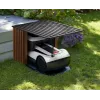 Apsauginis garažas Ecovacs GOAT G1-GARAGE PRO Premium, skirtas GOAT G1-2000 vejapjovei robotui, dengta saugojimo ir įkrovimo stotelė