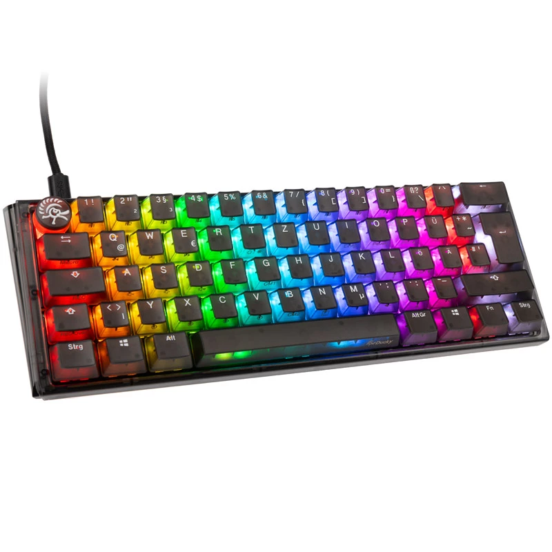 Ducky One 3 Mini klaviatūra Žaidimams USB Juoda