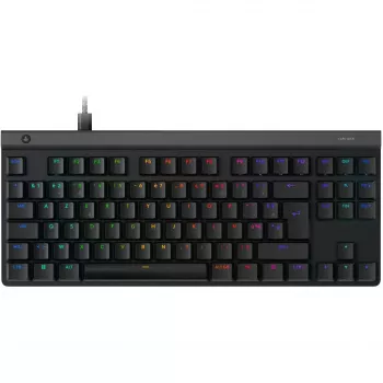 Logitech G G515 klaviatūra, žaidimų, USB, AZERTY, prancūziška, juoda, mechaninė, RGB