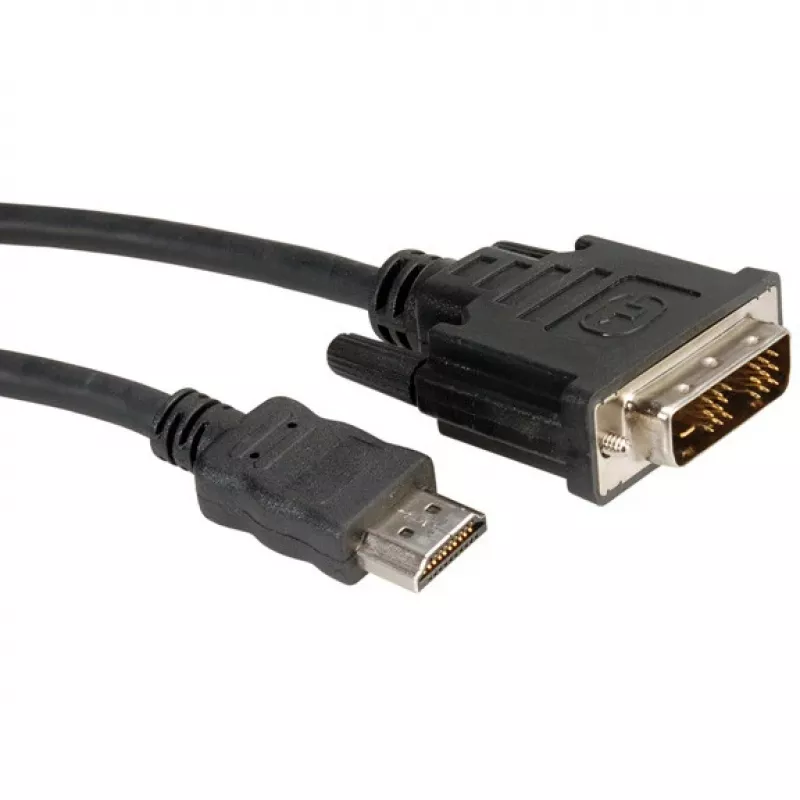 ROLINE laidas DVI (18+1) ST - HDMI ST 3,0 m (11.04.5532)