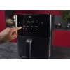 Karšto oro gruzdintuvė AEG AAF7SB — 6,9 l, 1700 W, skaitmeninis valdymas lietimu, juoda