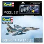 Plastikinis modelio rinkinys REVELL Boeing F-15C Eagle masteliu 1:72 — surinkimo modelio komplektas