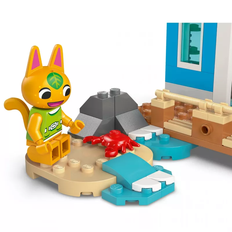 Konstruktorius LEGO 77051 Animal Crossing: Skrydis su “Dodo Airlines” rinkiniu, LEGO prekės ženklas, modelis 77051