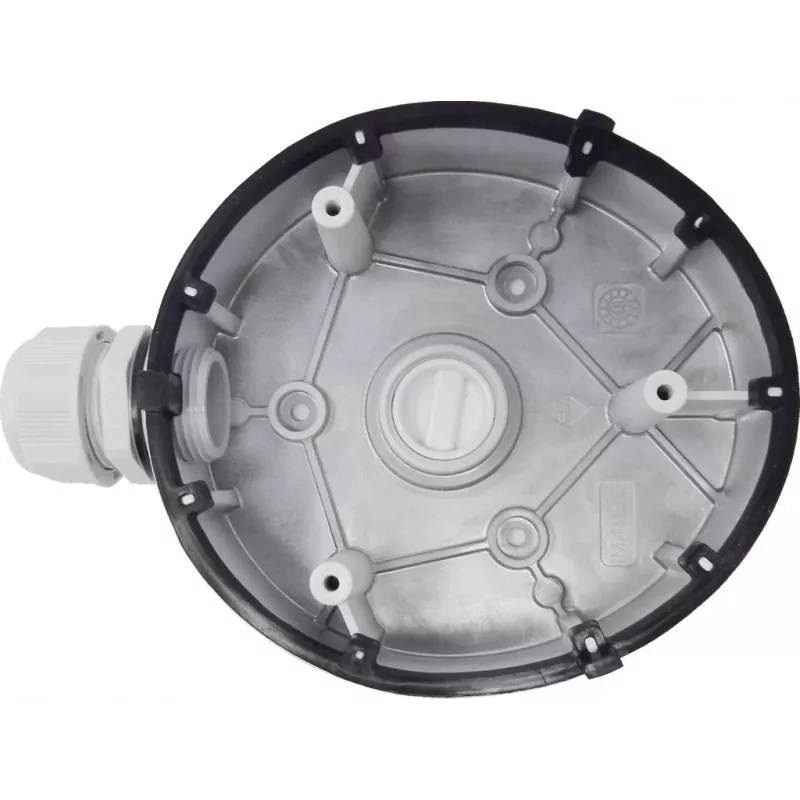 Jungties dėžutė Hikvision DS-1280ZJ-TR13, skirta naudoti lauke, juoda, sidabrinė, 1 kg
