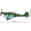 Statybinis rinkinys Cobi Blocks Junkers JU 87G-2 Stuka 571 vnt. modelio rinkinys
