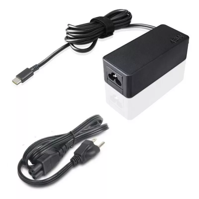 AC adapter Lenovo 45W USB-C W125884594 kompaktiška konstrukcija, 45W USB-C maitinimo tiekimas