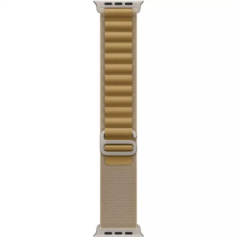 Band Apple 49mm Tan Alpine Loop Small Natural Titanium Finish