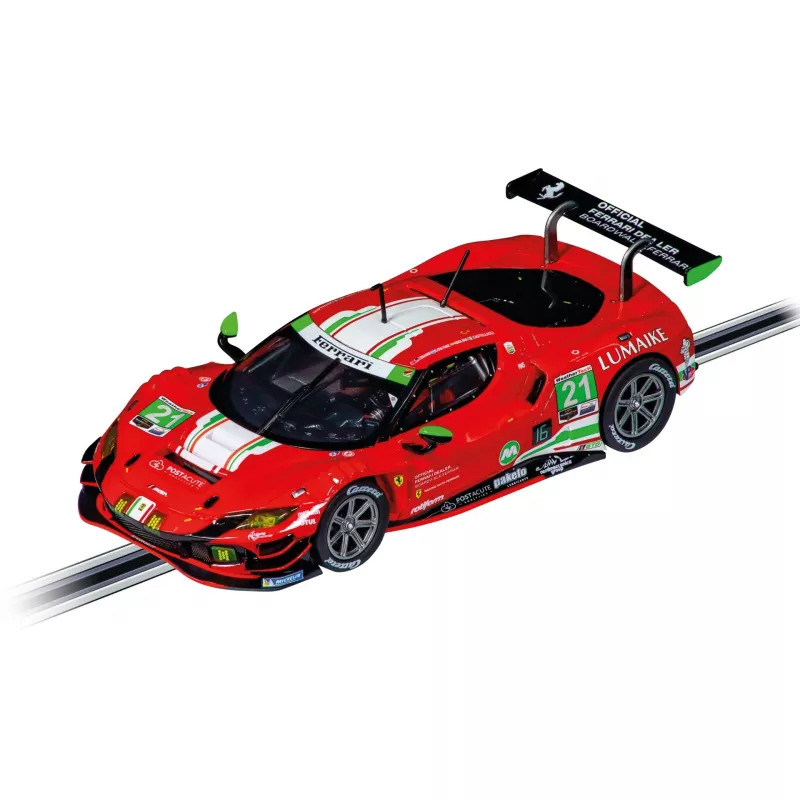 Slot car CARRERA Digital 132 Ferrari 296 GT3 AF Corse No.21 – scale Digital 132