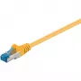Goobay 93658 eterneto komutacinis kabelis geltonas
