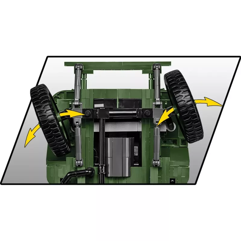 Konstruktorius Cobi Willys MB COBI-2805, 250 dalių rinkinys