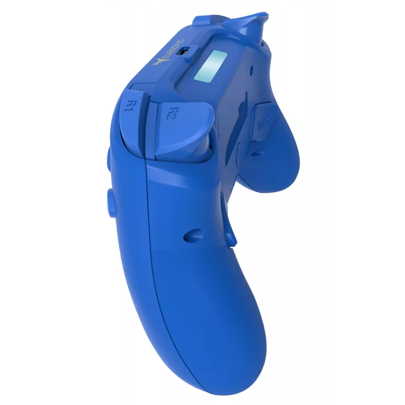 Belaidis LED valdiklis SUBSONIC SA5639-3, skirtas PS4 ir PC, mėlynas belaidis žaidimų pultas