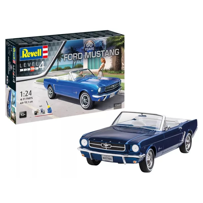 „Ford Mustang“ 60-mečio dovanų rinkinys 1/24