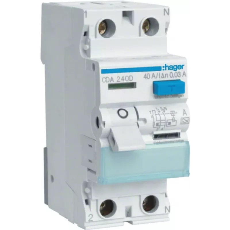 Hager CDA240D pilka