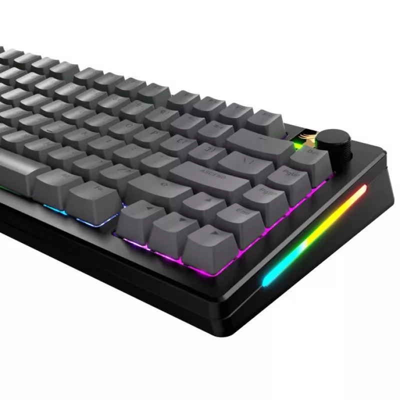 „GLORIOUS GPBT Basics PBT Dye-Sub Armor Pilka ANSI“ klavišų dangteliai