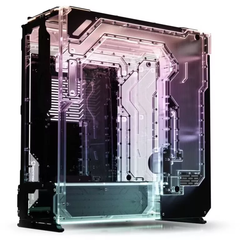 Šoninis skydelis PC korpusui Singularity Spectre 4 Dual Loop, skaidrus akrilas