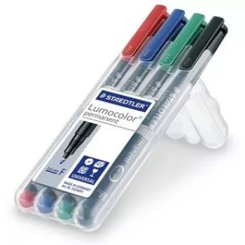 Nuolatinis žymeklis smulkiu antgaliu Staedtler Lumocolor 318 WP4