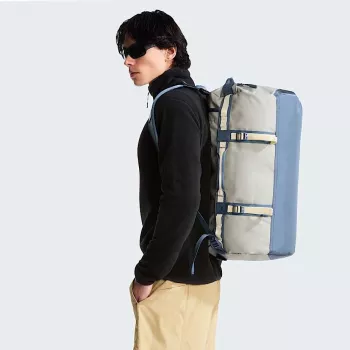 Keliautinis krepšys The North Face Base Camp Duffel S - stone slab/granite Pilka