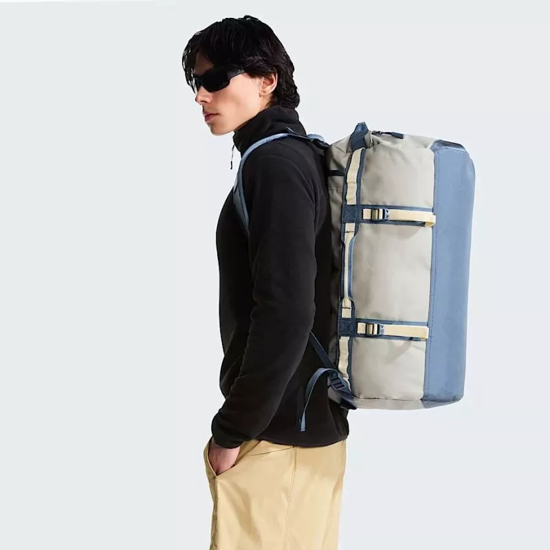 Keliautinis krepšys The North Face Base Camp Duffel S - stone slab/granite Pilka