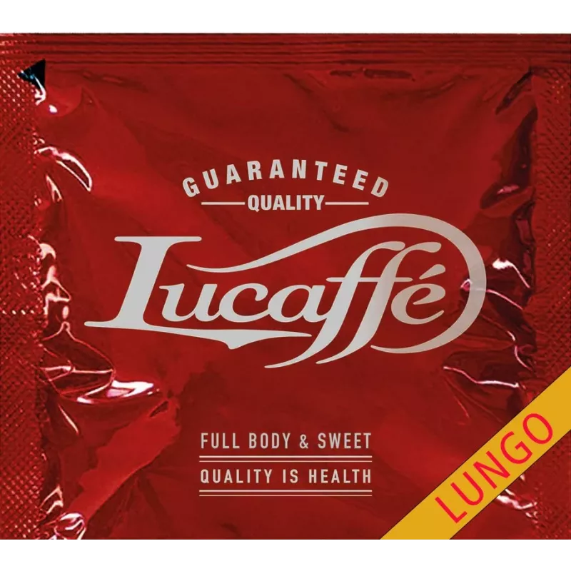Lucaffe Lungo 44 mm ESE kavos kapsulės, 150 vnt.