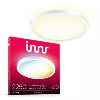 Lubinis šviestuvas innr lighting RCL 231 T Zigbee apvalus 800 lm, pritemdomas, baltos šviesos