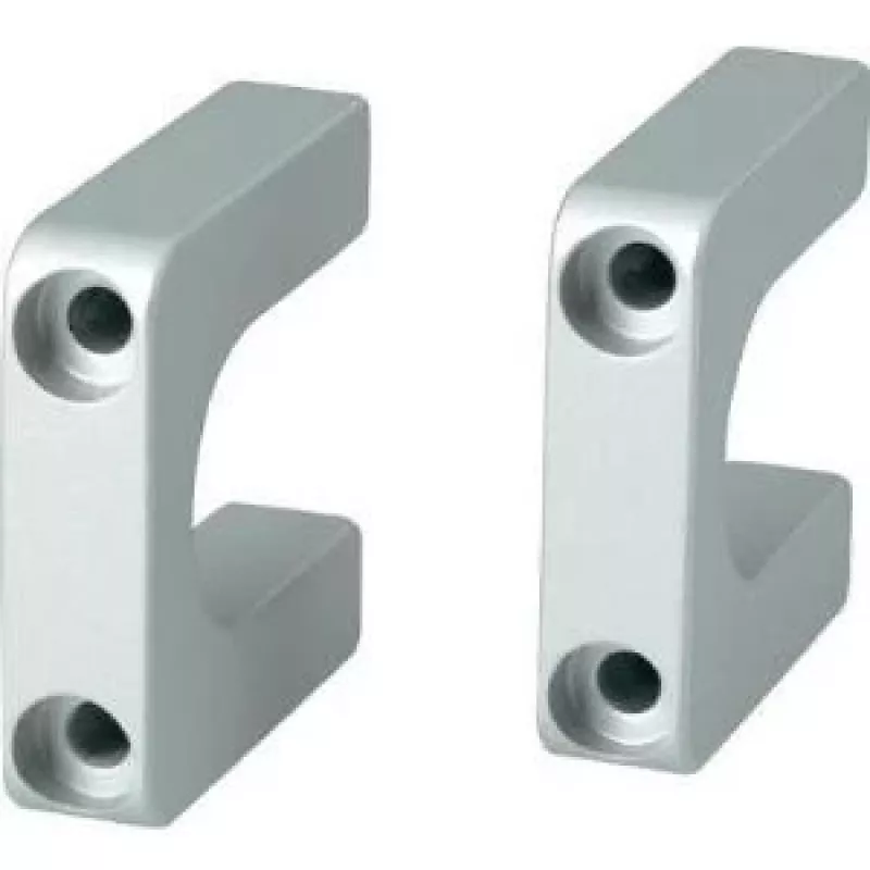 Rankena SCHROFF Multipac 20860-256, pilkas plastikinis laikiklis 40×40×10 mm, montavimo priedas