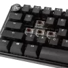 Ducky One 3 Aura Mini klaviatūra, žaidimų, USB, QWERTY, US International, juoda
