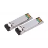 Extralink SFP WDM modulis 1,25G, 1,25 Gbps, 1310/1550 nm, vienmodė, 20 km, LC, DOM, pora