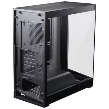 PHANTEKS NV-Serie NV5 MK2 ATX korpusas, grūdintas stiklas, DRGB - satininė juoda + Glacier One 360M25 Gen2 DRGB AiO skysčio aušinimas - 360 mm