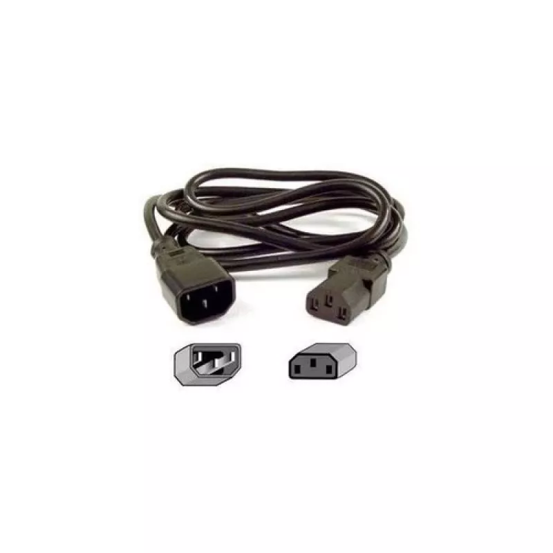 Maitinimo kabelis Eaton 1010081 juodas 1,7 m C14 jungtis maitinimo kištukas F tipo