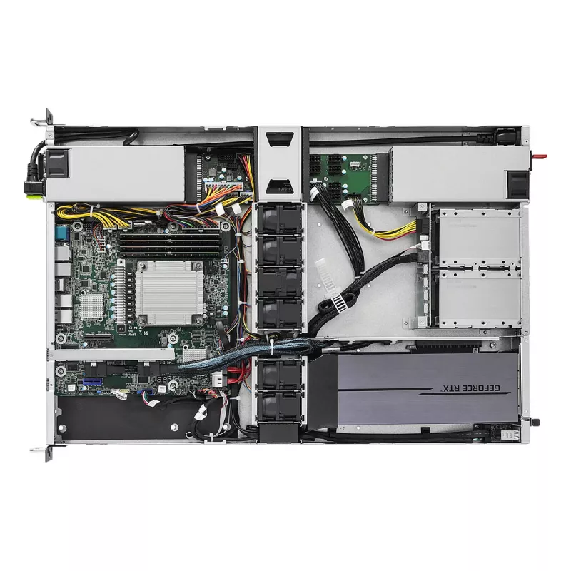 Kompiuterio korpusas ASRock 1U1G-W680/2L2T Rack (1U) pilka