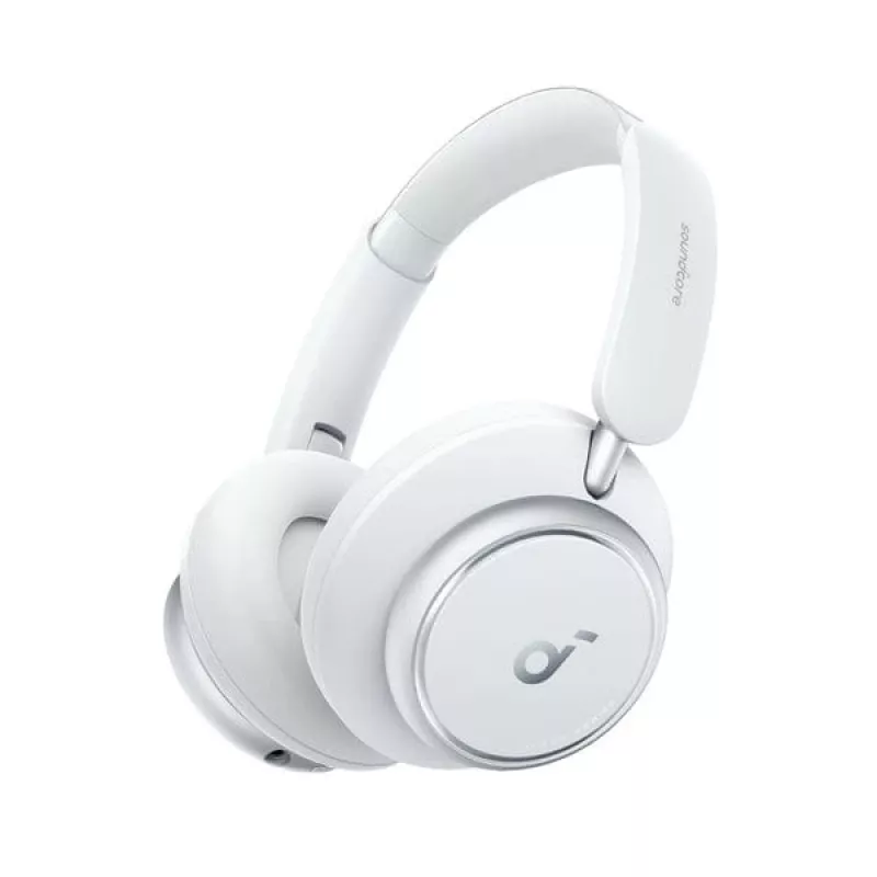 Soundcore by Anker Space Q45 adaptyvios triukšmo slopinimo ausinės, slopinančios triukšmą iki 98 %, itin ilgas 50 val. veikimo laikas, programėlės valdymas, aukštos raiškos garsas