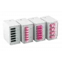 EFB Elektronik priekinis skydelis 12x SC-S, LC-D, E2000 su 2,8 mm varžtų skylėmis