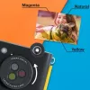 Momentinio spausdinimo fotoaparatas Kodak SMILE+ 2x3 Juoda — nešiojamas momentinis fotoaparatas su 2×3 spaudiniais