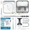 LTE + Wi-Fi antena QuWireless QuMax A240M, skirta Teltonika RUT241/RUT240/200/230