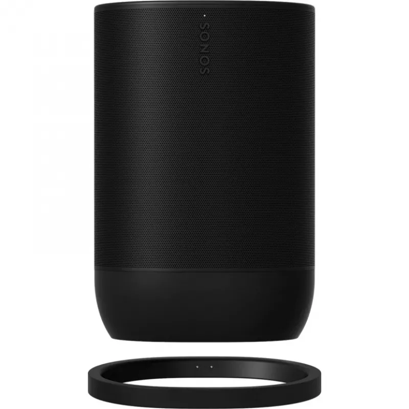 Stereo nešiojamasis garsiakalbis Sonos Move 2, juodas