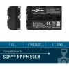 ANSMANN A-Son NP FM 500 H - Kameros baterija Li-Ion 1500 mAh (5044503)