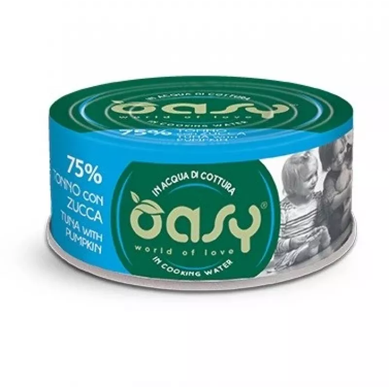Oasy More Love Tunas su moliūgu 70 g