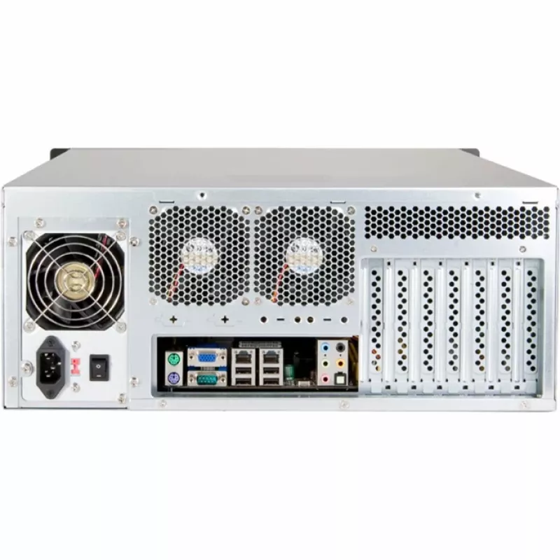 Stalinis ATX korpusas Chenbro RM42300F1 su USB 3.0 priekiniu skydeliu, juodas/sidabrinis