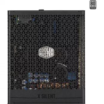 Cooler Master X Silent Edge Platinum 1100 MPS-B001-AZBP-NBEU kompiuterio maitinimo blokas, 1100 W, 80 PLUS Platinum, ATX 3.1, modulinis, 12VHPWR, 20+4 kontaktų, juodas
