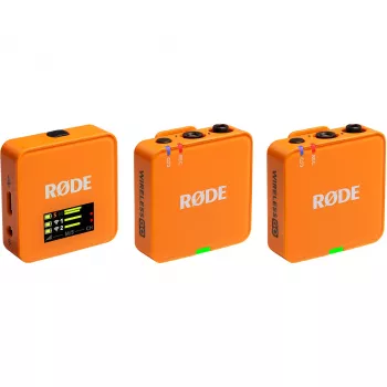 RØDE Wireless GO III Oranžinė - belaidė mikrofonų sistema (oranžinė)