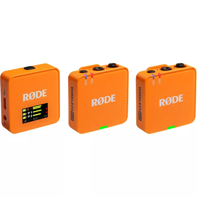 RØDE Wireless GO III Oranžinė - belaidė mikrofonų sistema (oranžinė)