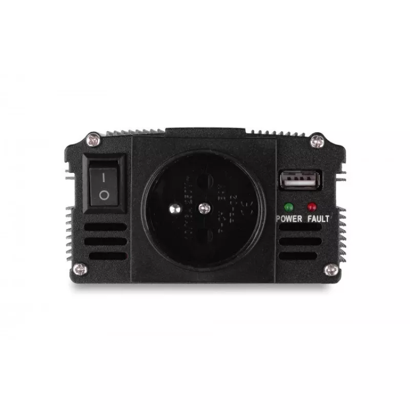 Maitinimo keitiklis AZO 350/500W 24V į 230V modelis 4PRZ24230IPS500, 350W nuolatinė / 500W pikinė galia