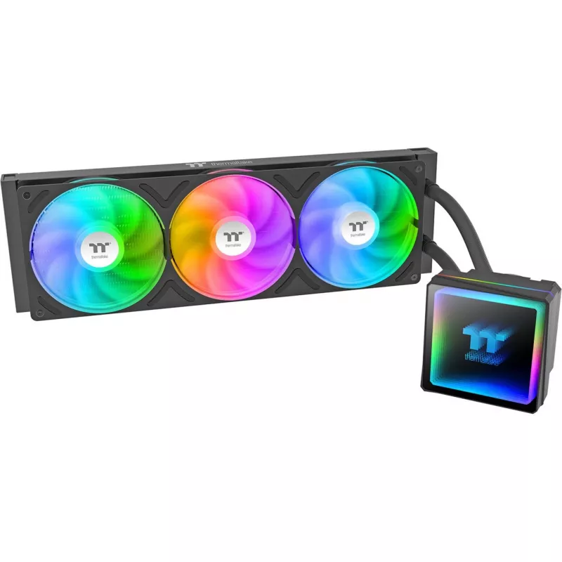 All-in-One skysčio CPU aušintuvas THERMALTAKE TH360 V3 ARGB Sync AIO Juoda