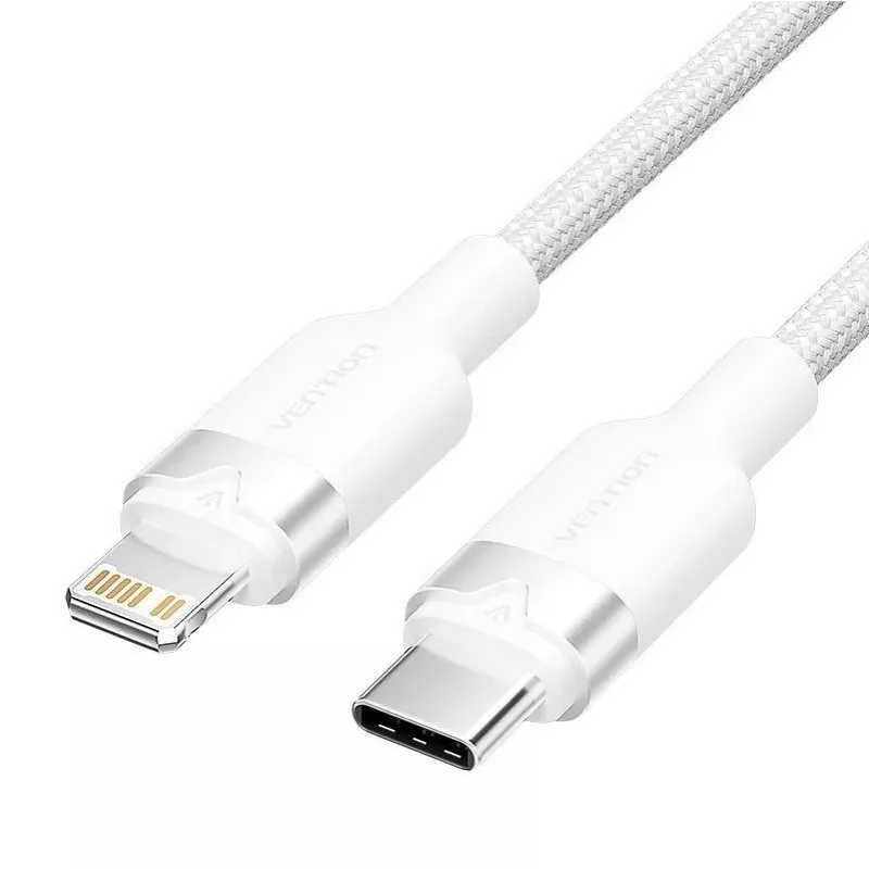 USB-C į Lightning kabelis Vention LAKWH — 2 m, baltas
