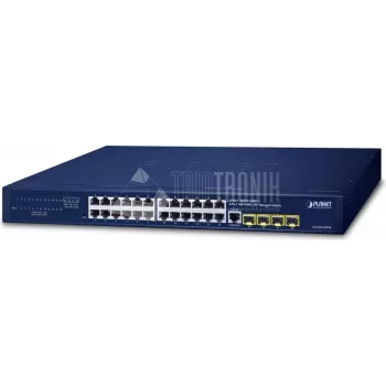 Valdomas komutatorius PLANET GS-4210-24T4SR 24 prievadų Gigabit Ethernet L2/L4